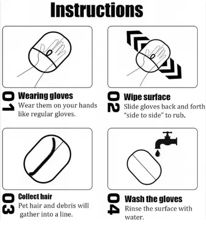Magic Hair Removal Glove