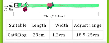 Pet's Protective Glowing + Anti-Loss Fluorescent Collar