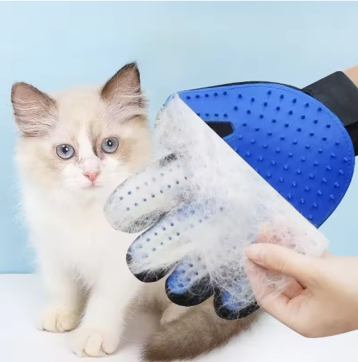 Pet's Hair Deshedding Gloves