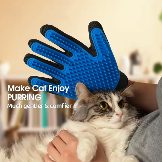 Pet's Hair Deshedding Gloves